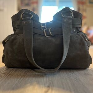 Kooba Green Suede Bag